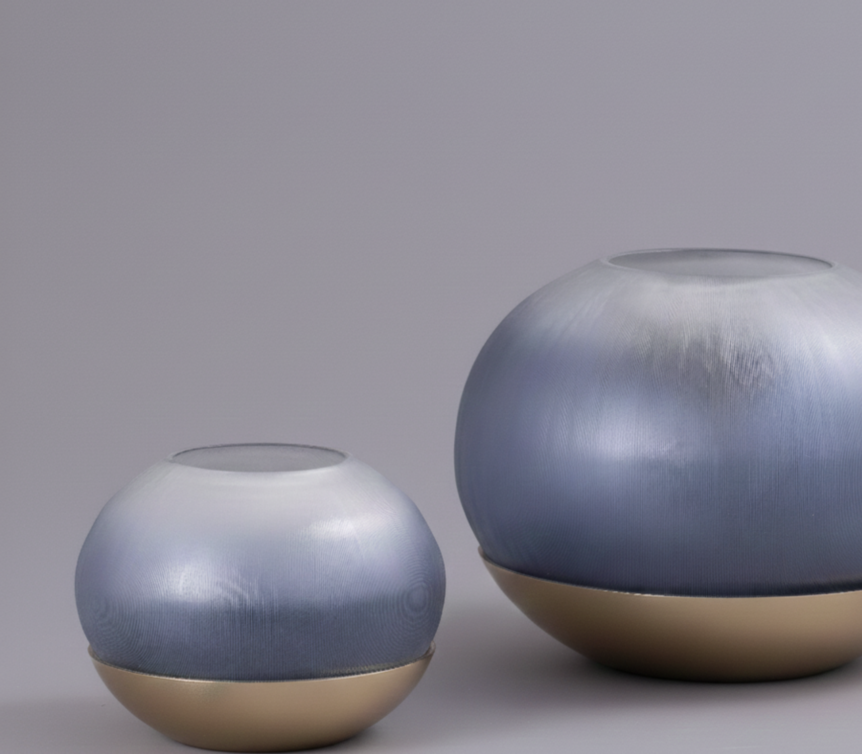 Azure Aura Vases