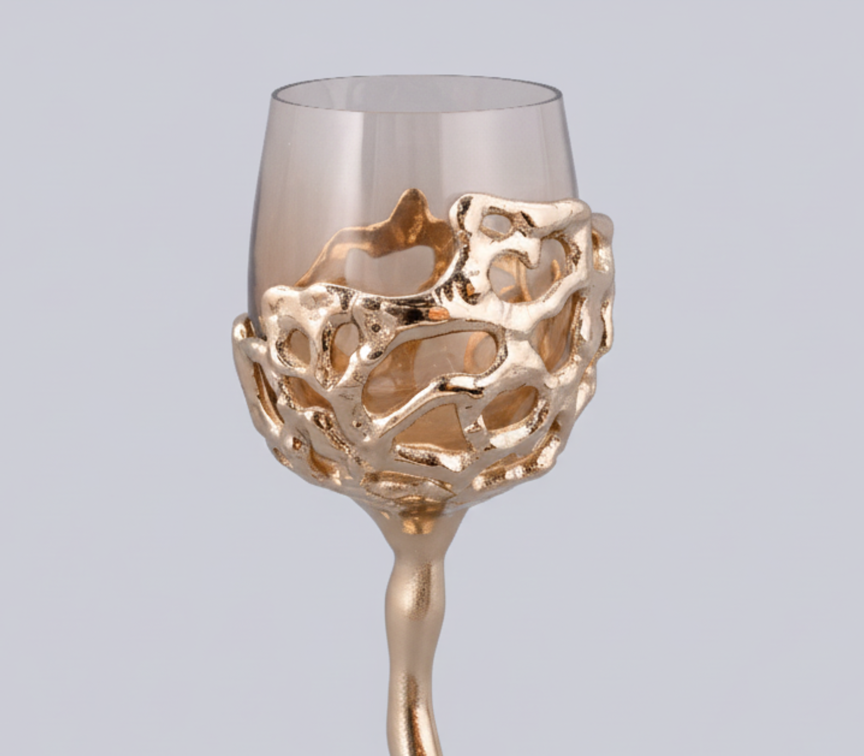 Liquid Mesh Candle Holder