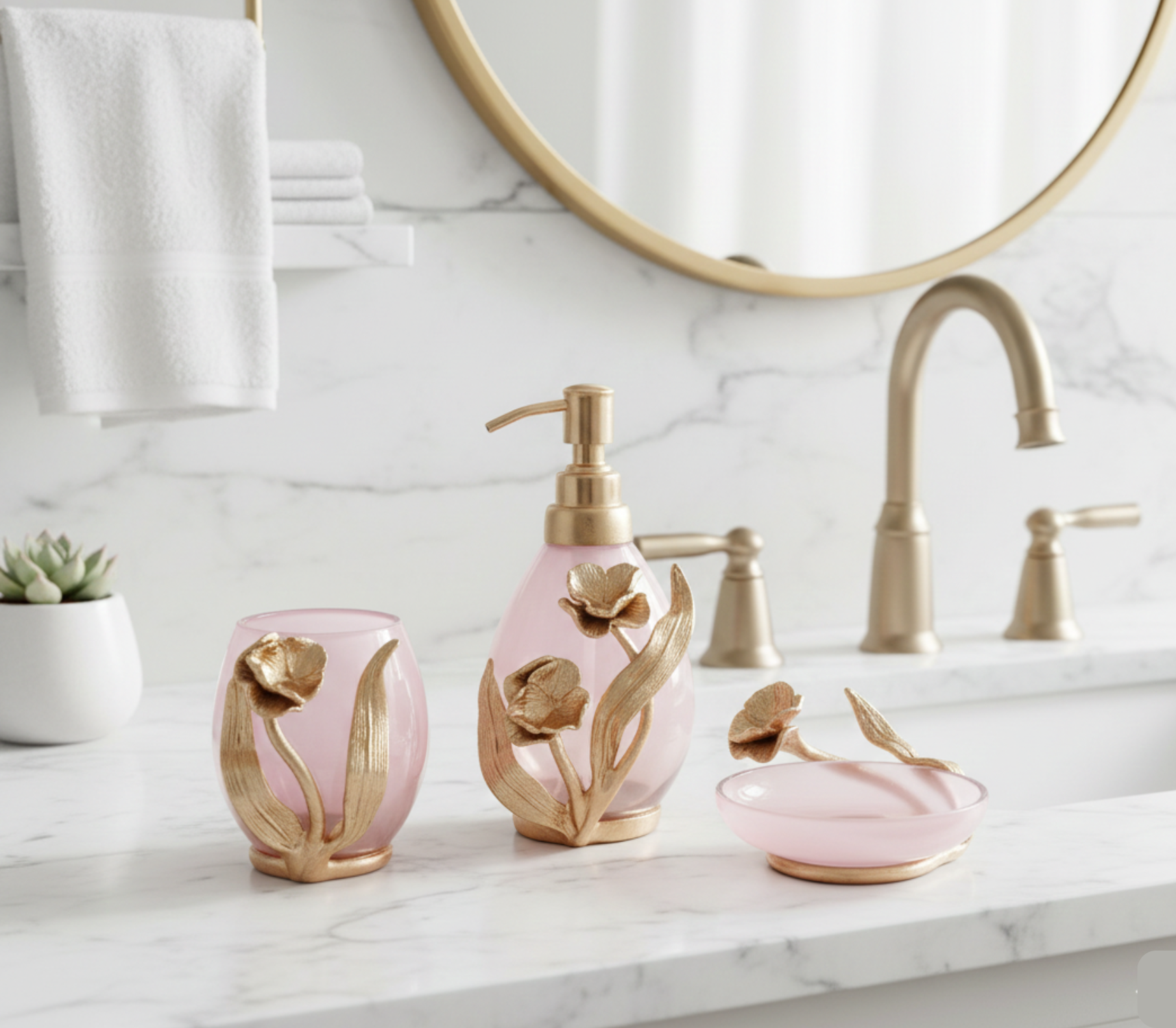 Gothic Glow Bath Set