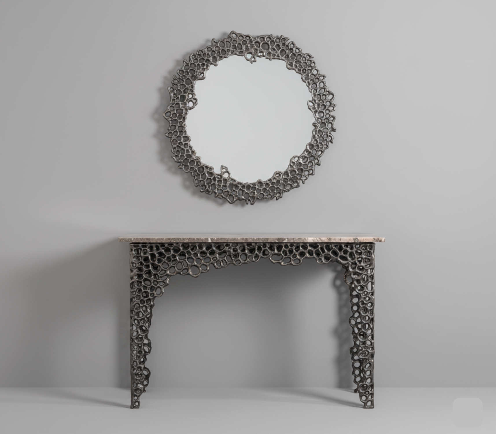 Crater Console & Mirror