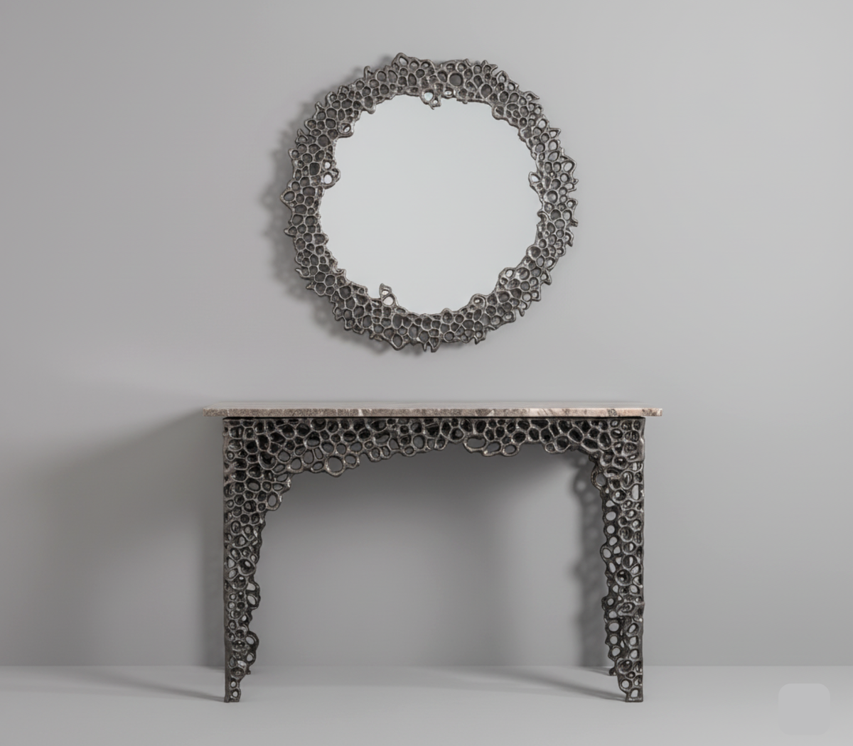 Sacred Geometry Console Table | Handmade Console Table – Rabyana Design