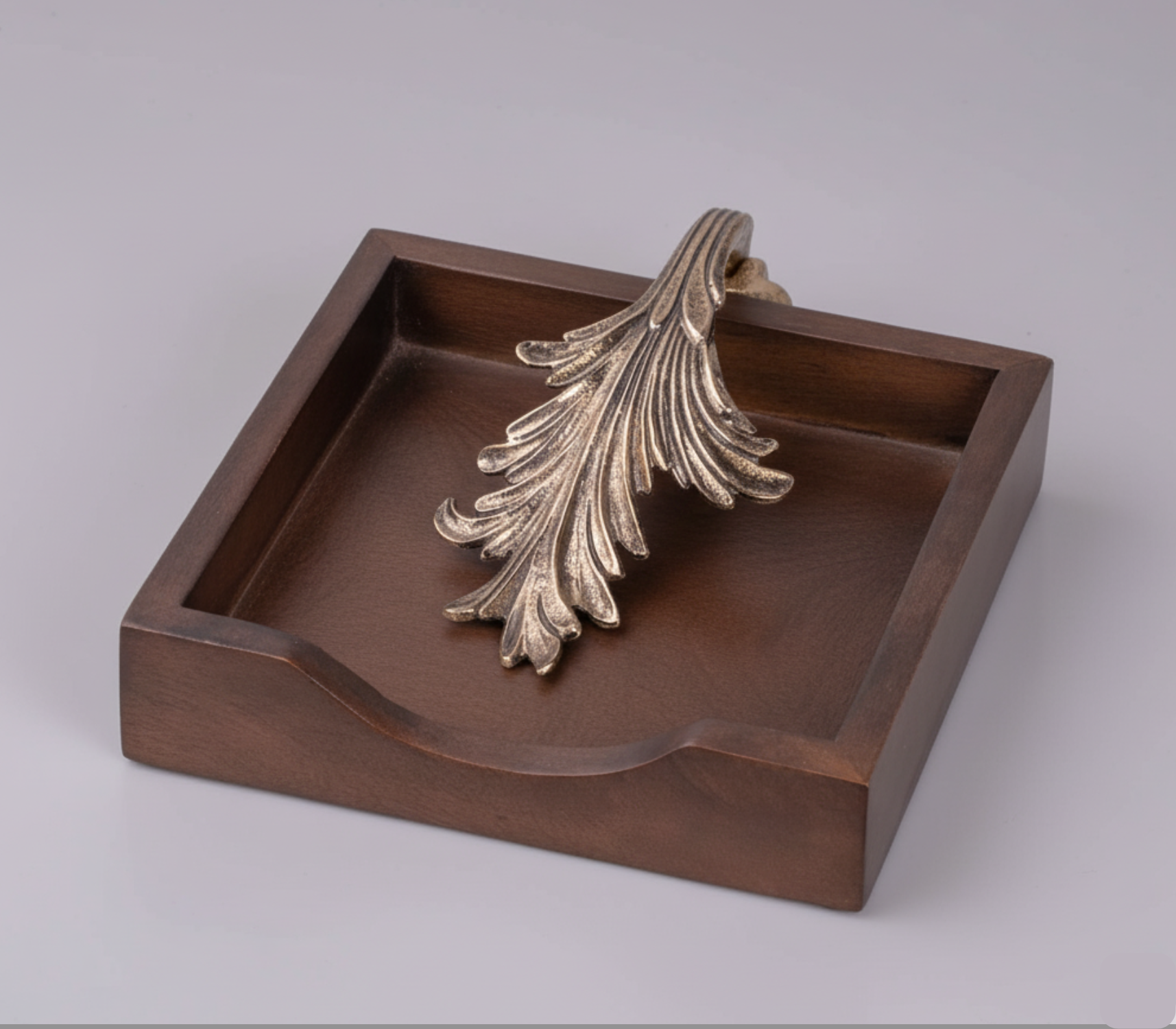 French Leaf Serviette Holder