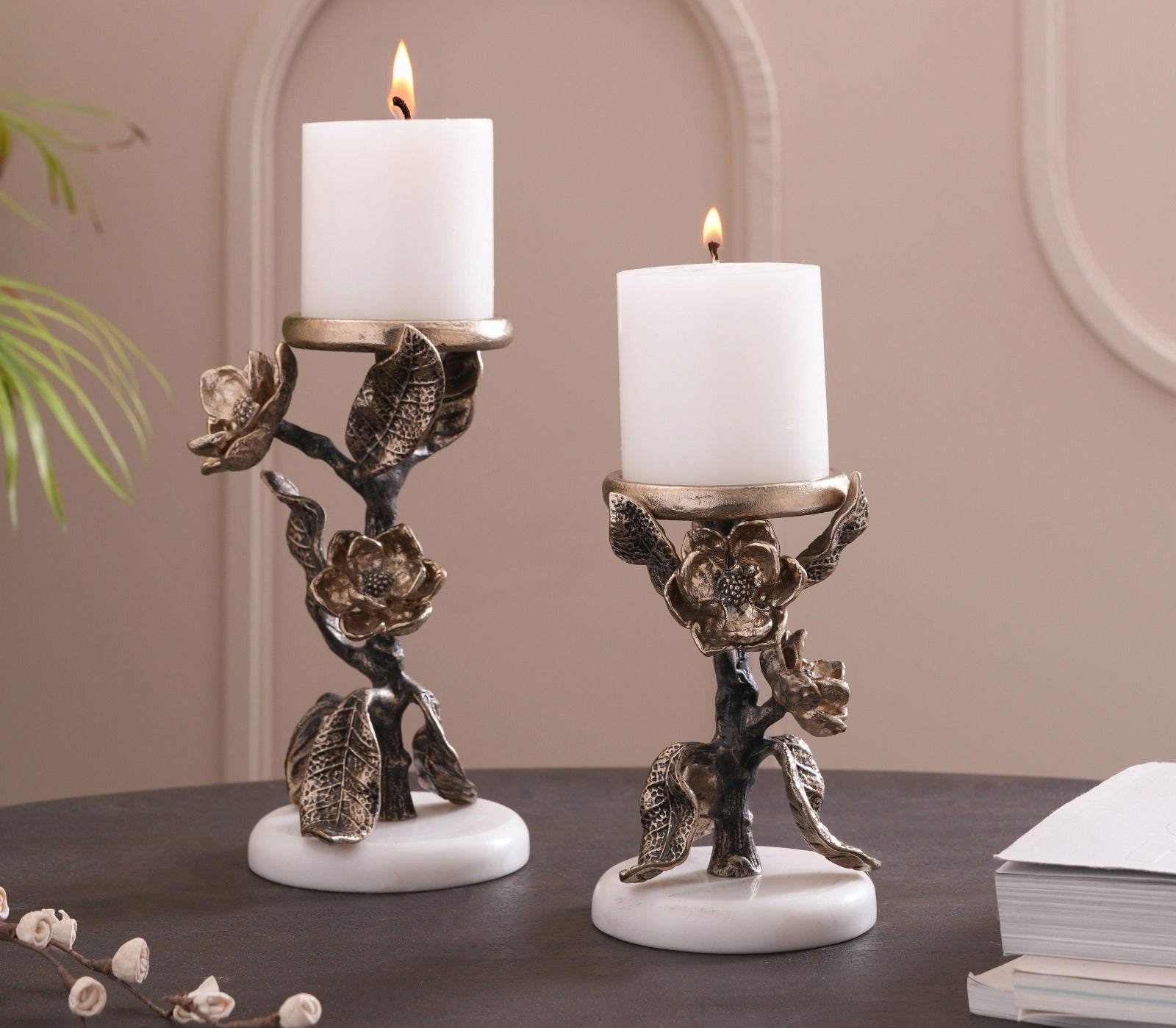 Lotus Luxe Candle Holder