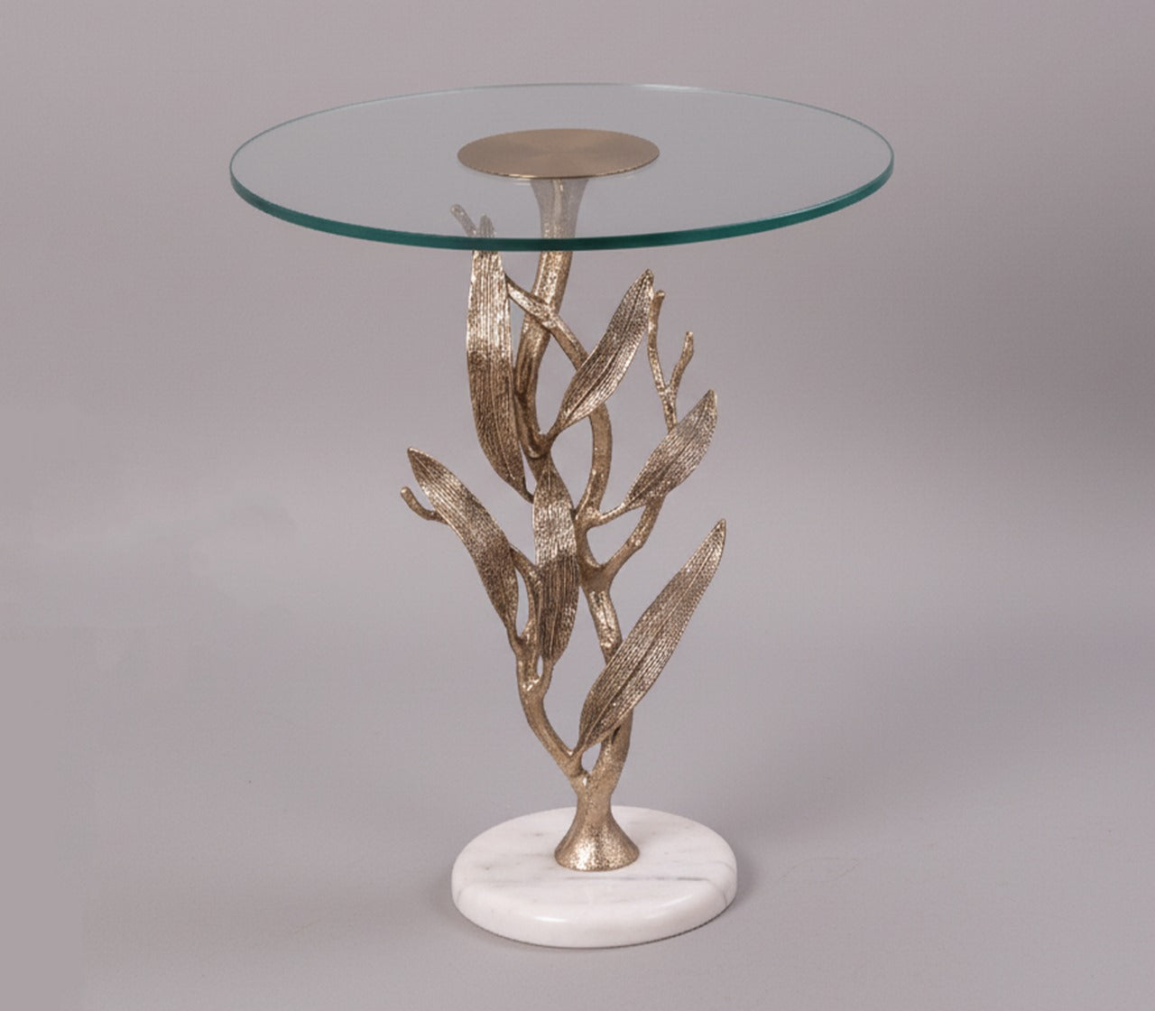 Verdant Leaf End Table
