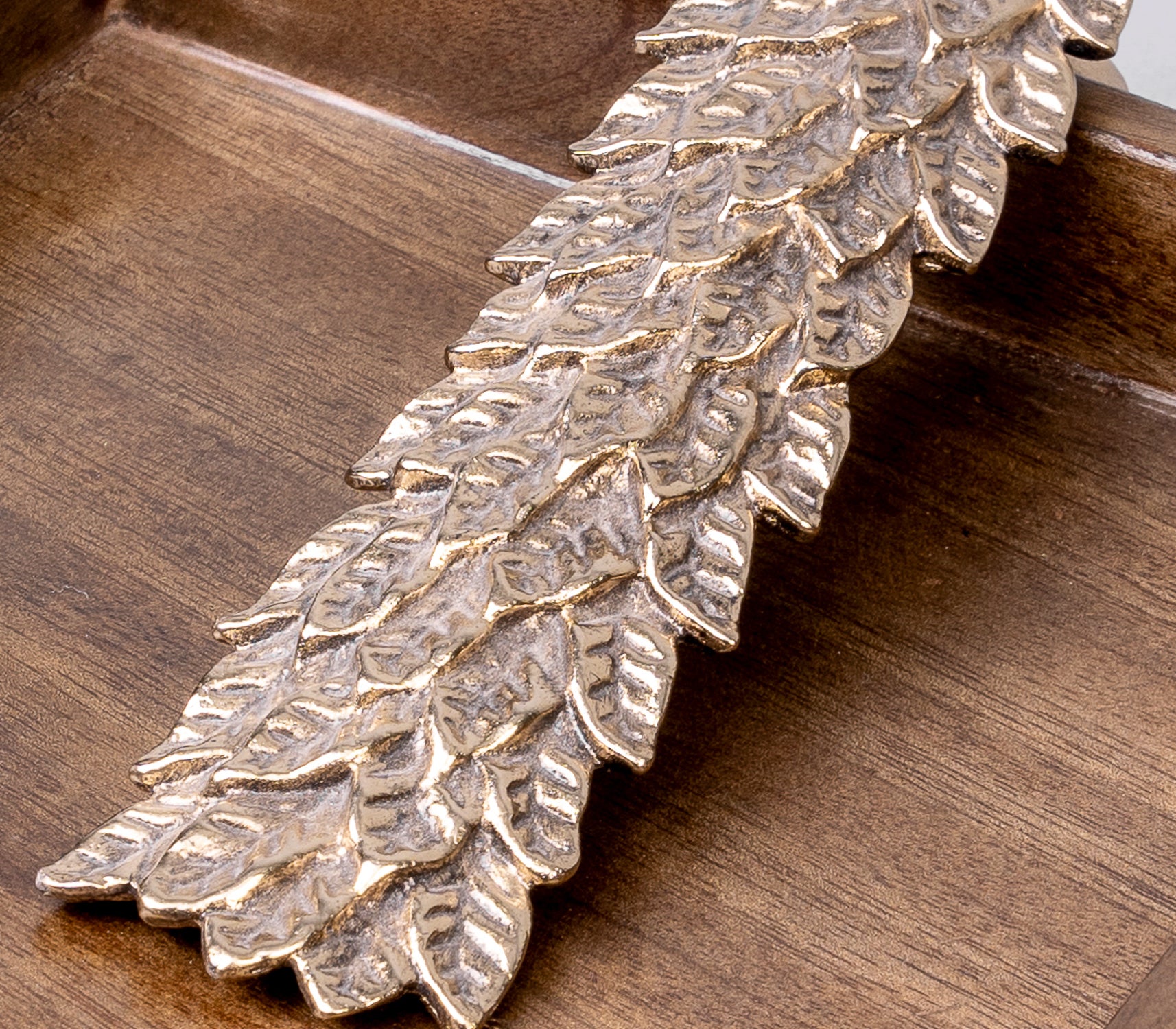 GOLD LEAF SERVIETTE HOLDER