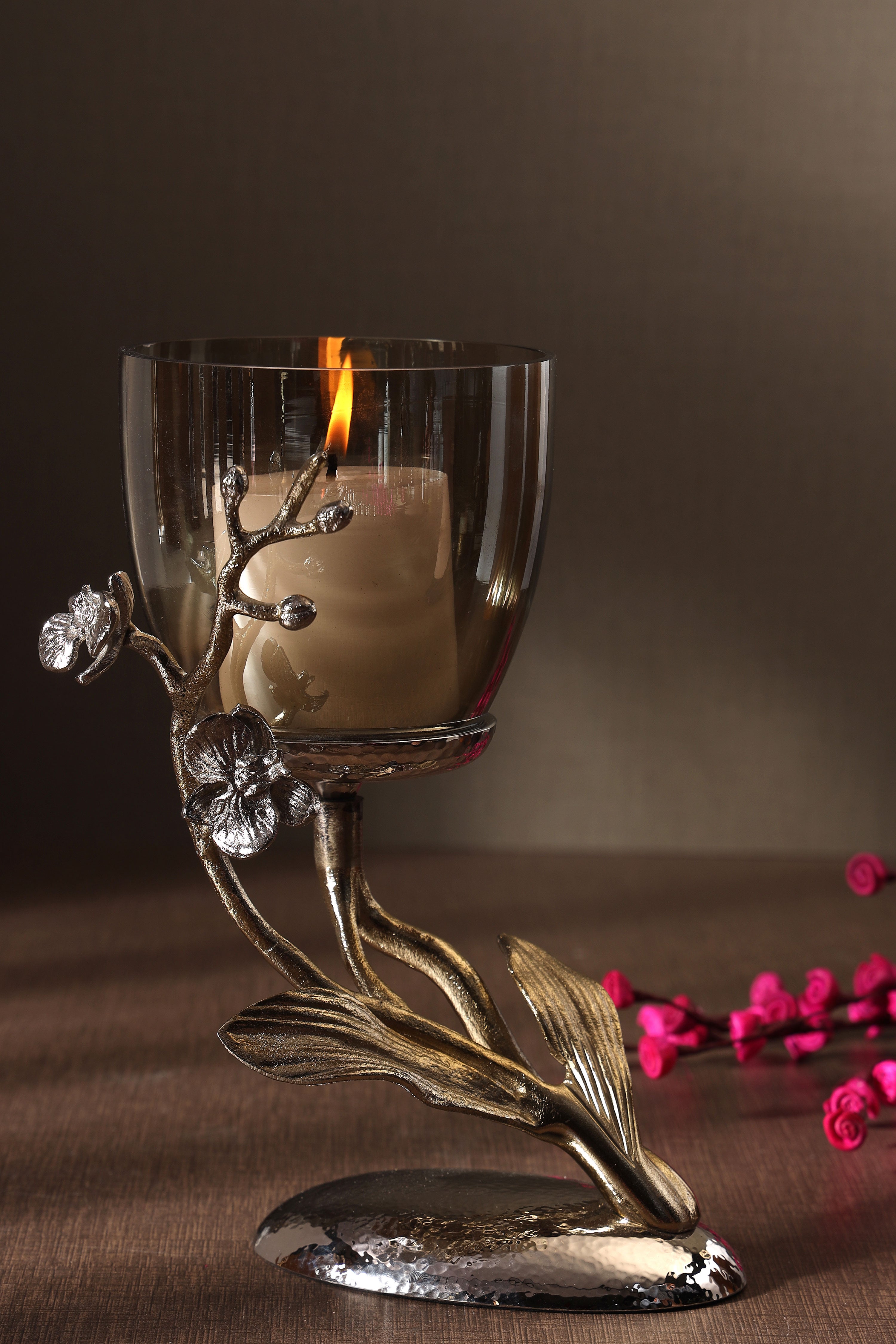 Orchid Candle Holder