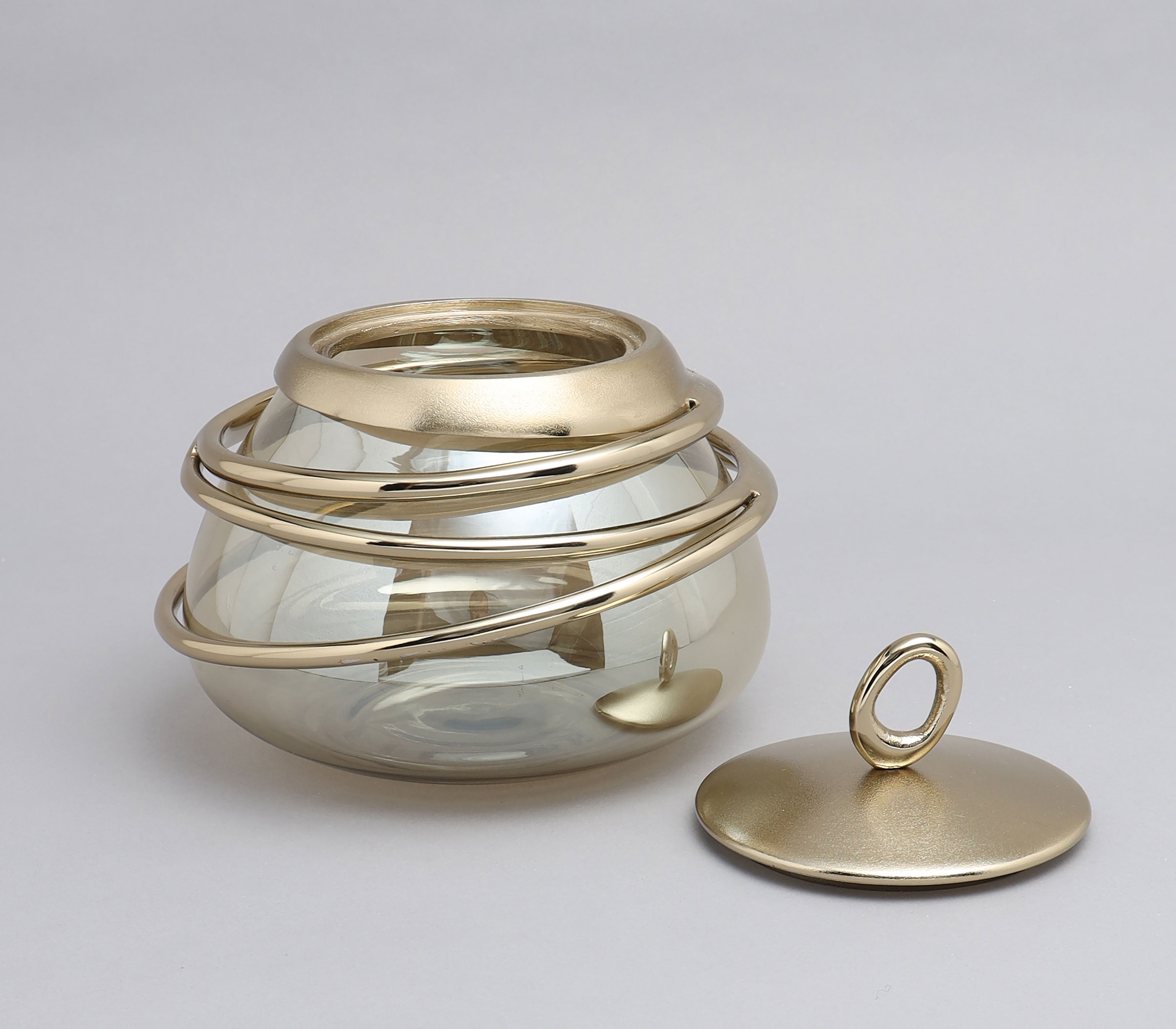 Resplendent Decorative Glass Jar (SMALL)