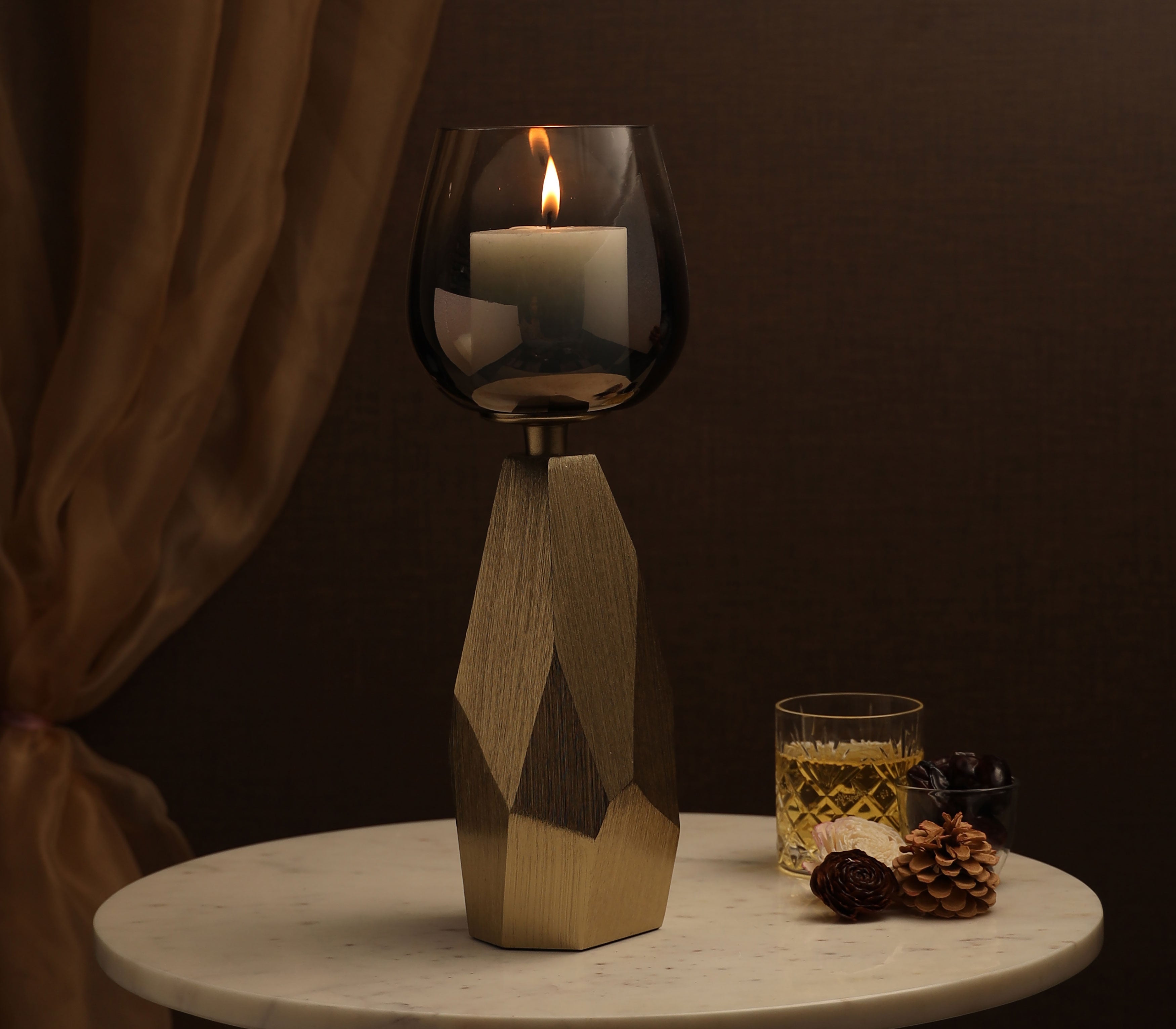 Aberrant Pillar Candle Holder (L)