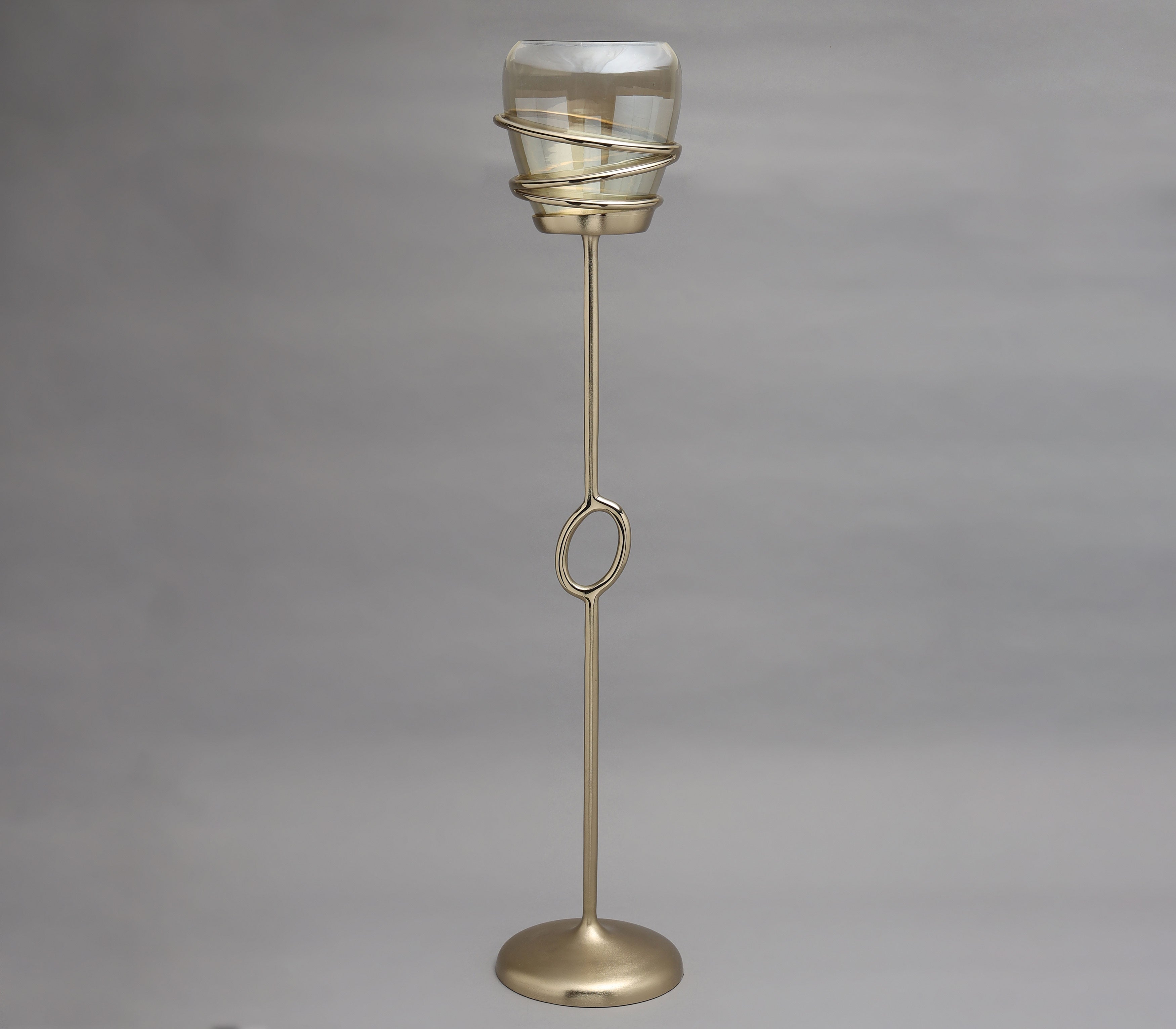 Resplendent Floor Candle Holder