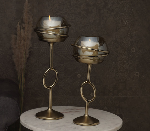 Resplendent Candle Holder