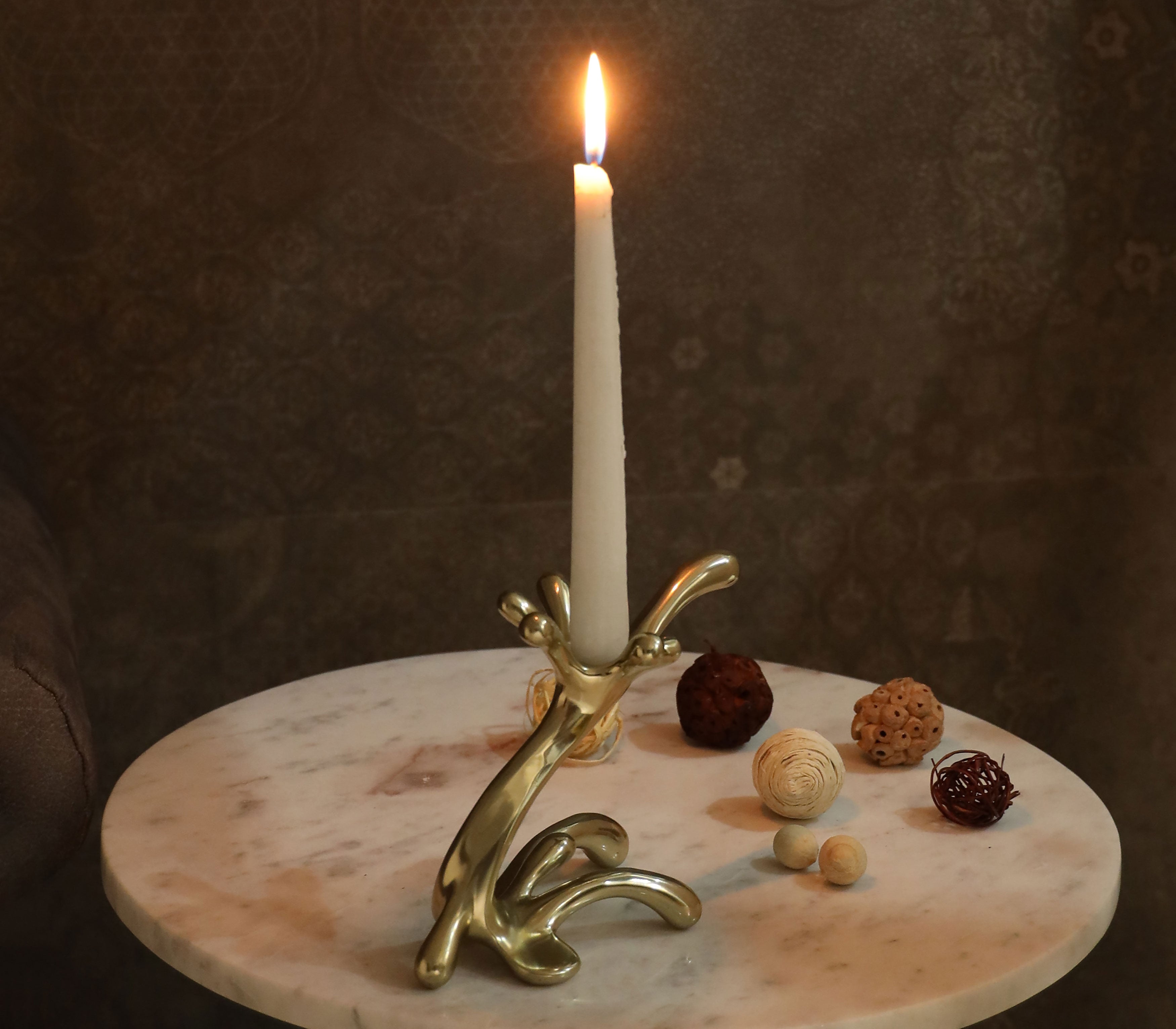 Sweet Splash Taper Candle Holder