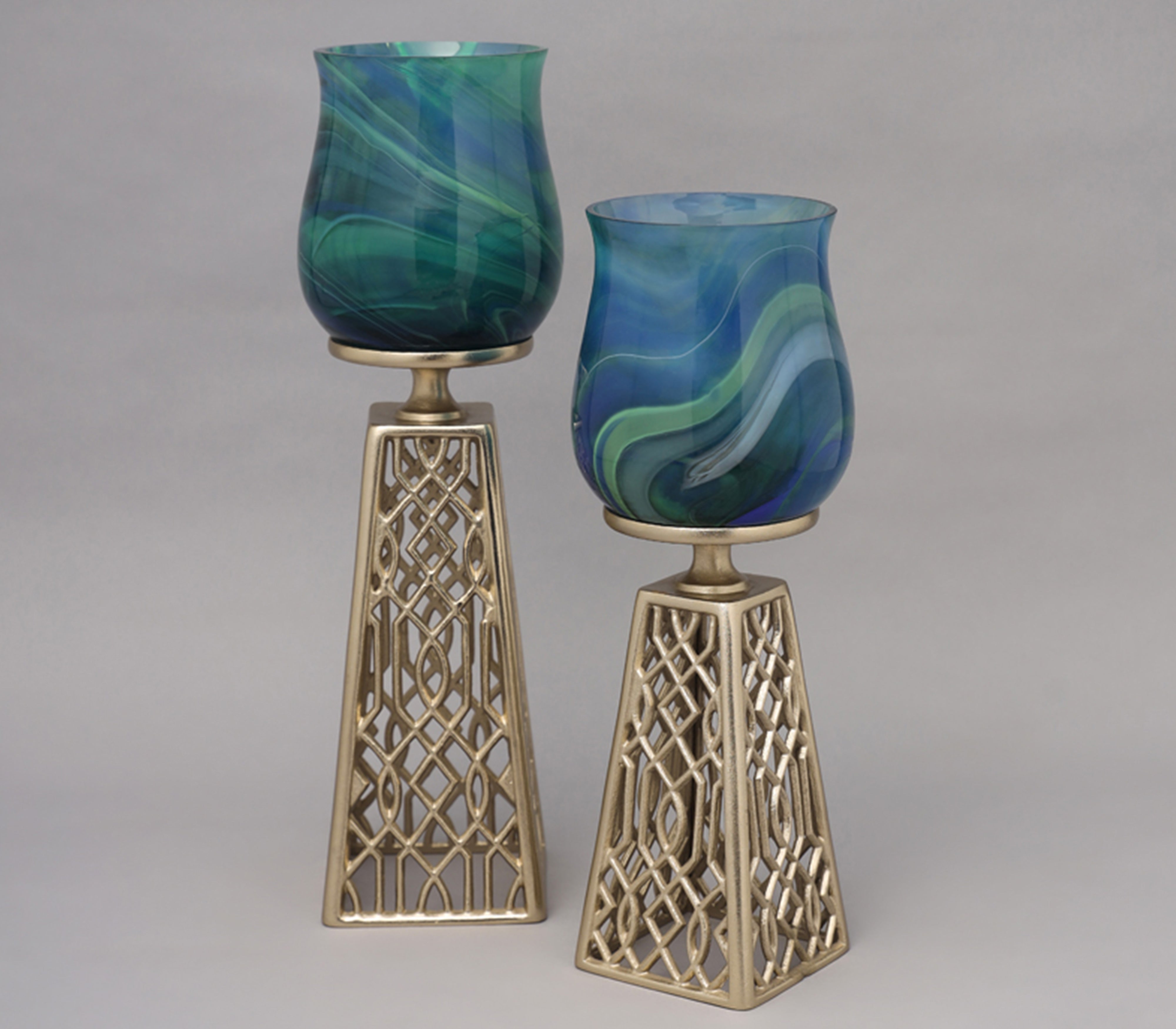 Arabian Sea Pillar Candle Holder