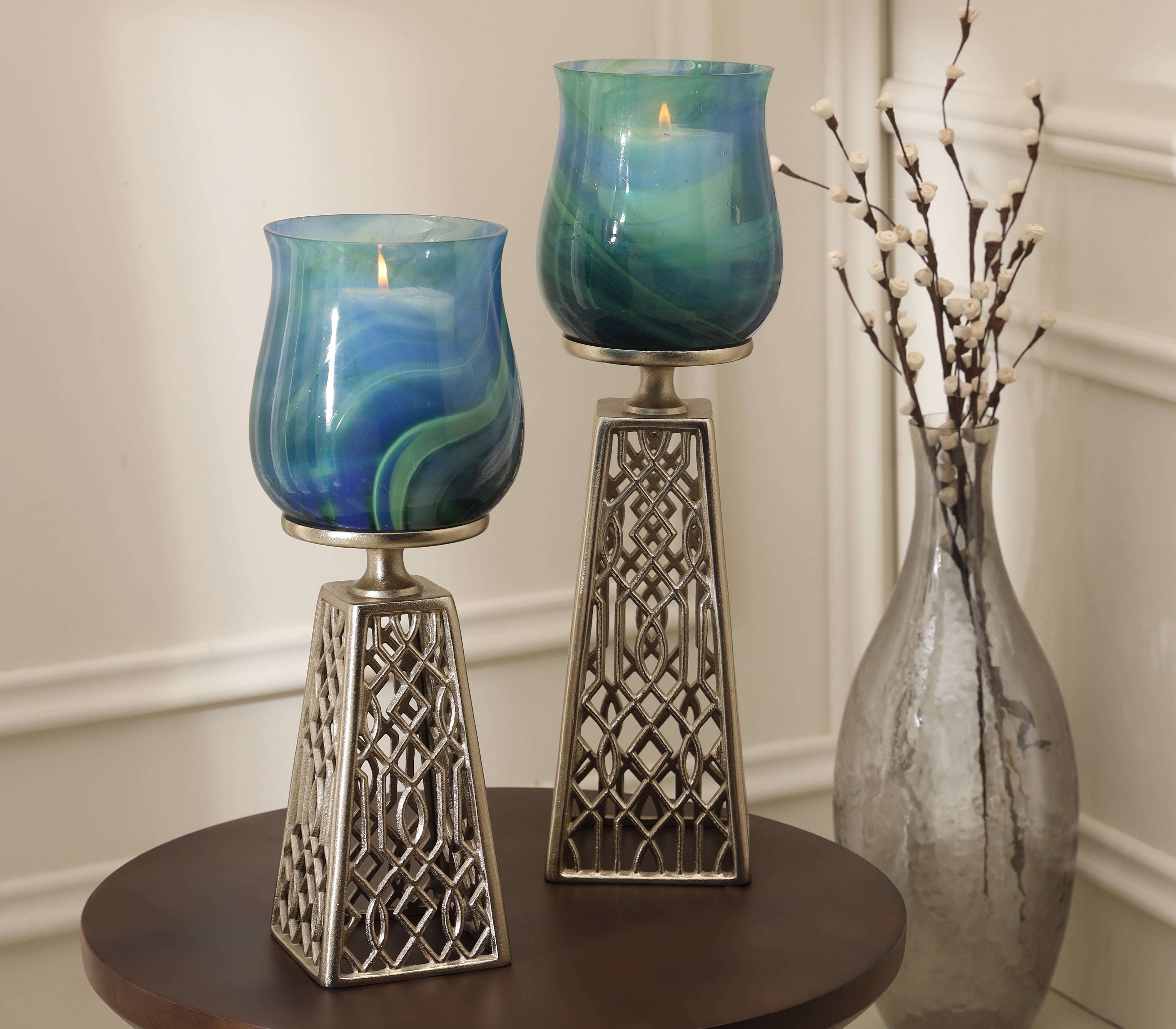 Arabian Sea Pillar Candle Holder