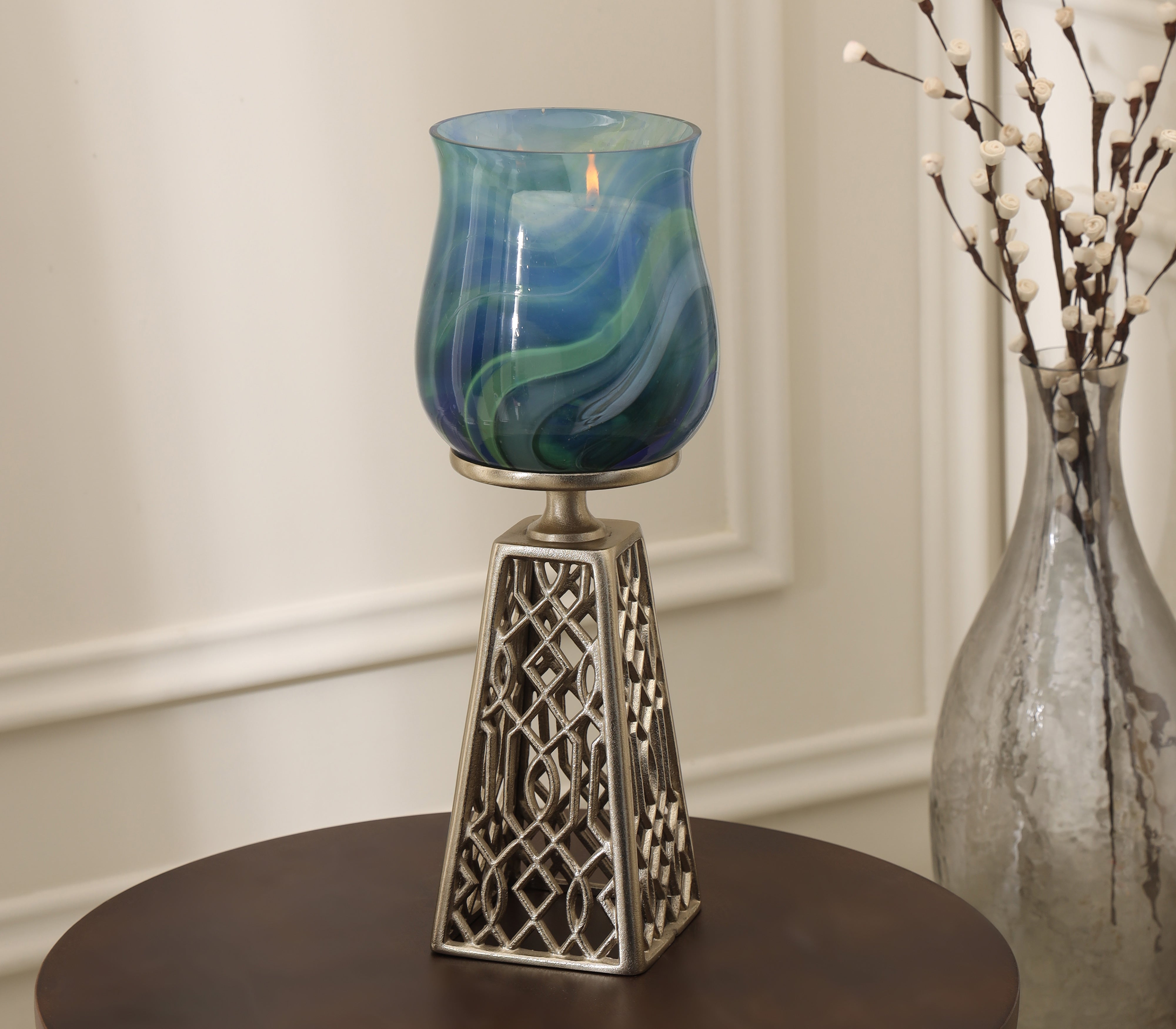 Arabian Sea Pillar Candle Holder