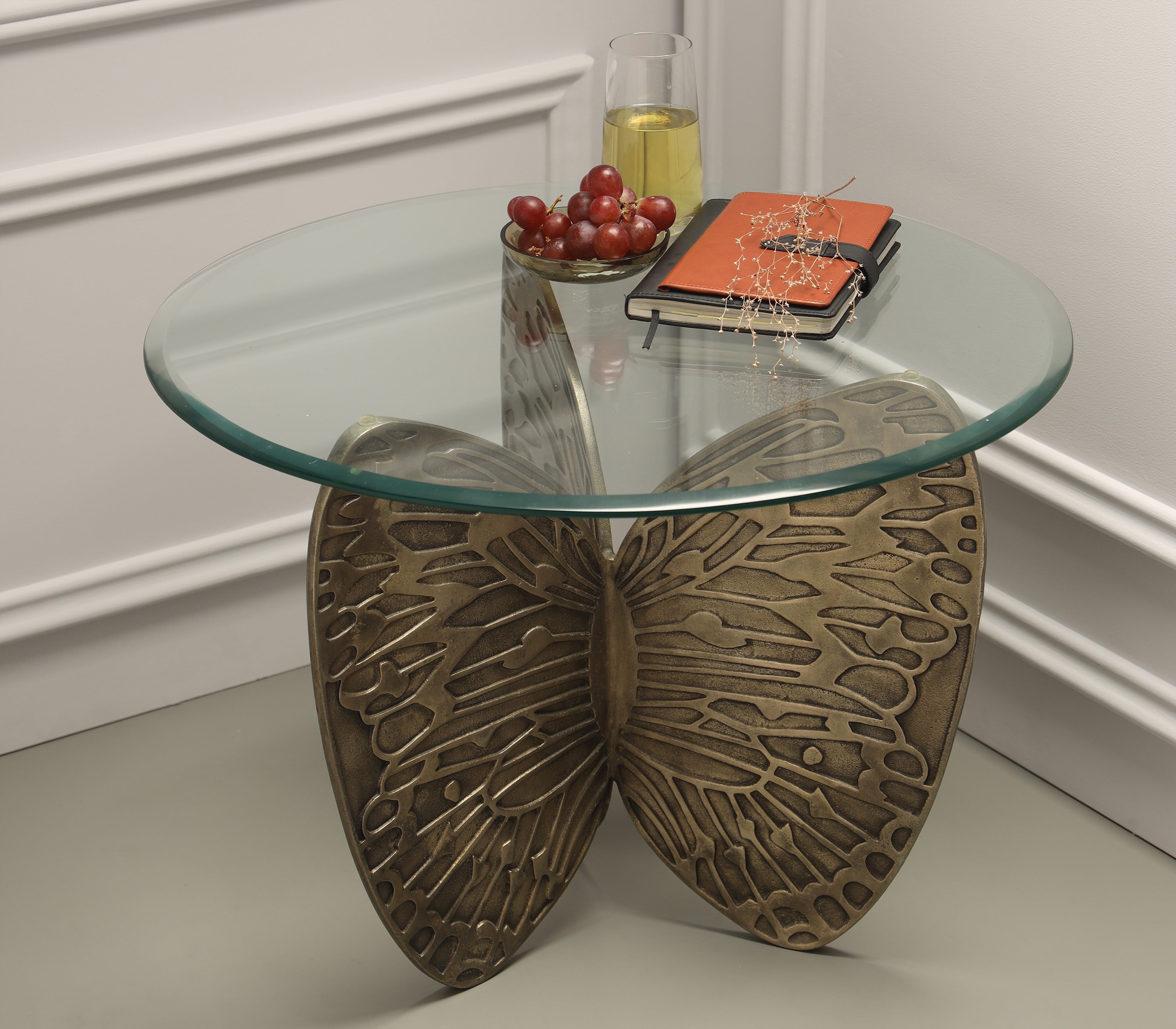 Monarch Butterfly Accent Table